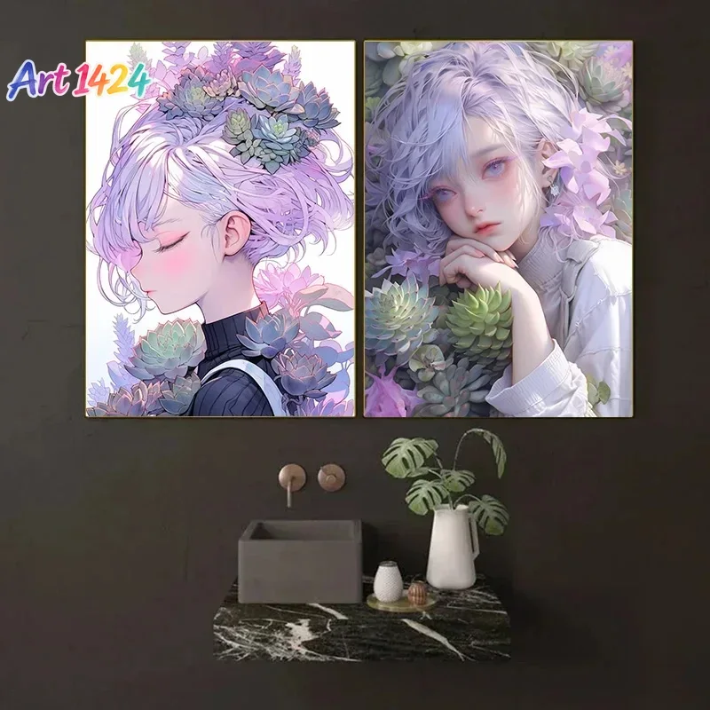 Hair Spray Color - 1 шт. безрамный постер с изображением