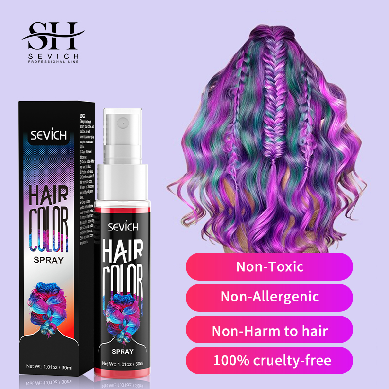 Временный спрей для краски для – обзор и цена Hair Spray Color