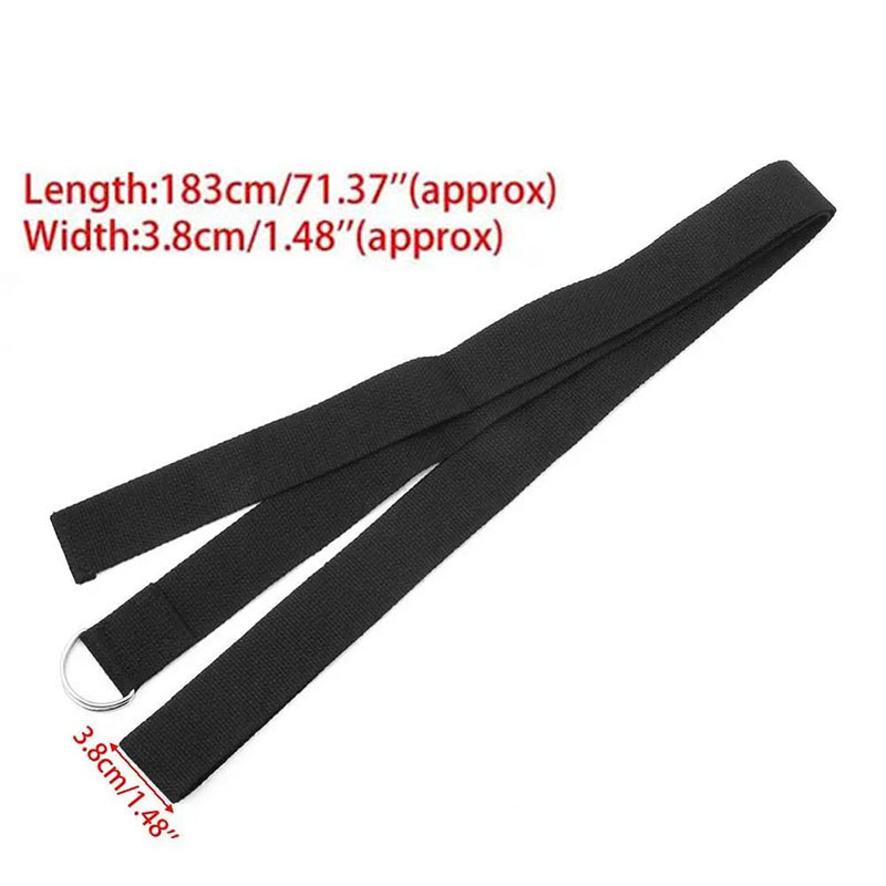 Хлопковый ремень для йоги разм – обзор и цена D Ring Strap